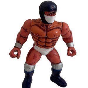 Rare Vintage Top Warrior Power Ninja 1993 WCT Wrestling Figure